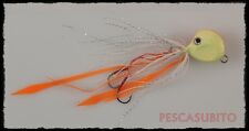 ESCA KABURA ARTIFICIALE 75Gr ARG ARANCIONE JIG INCHIKU VERTICAL DOPPIO AMO MARE