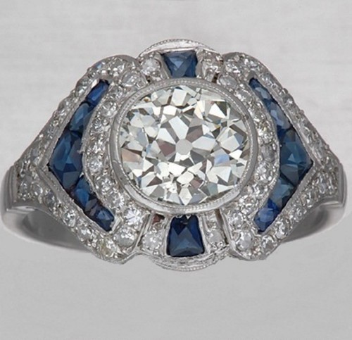 Anello fidanzamento vintage - anello, di