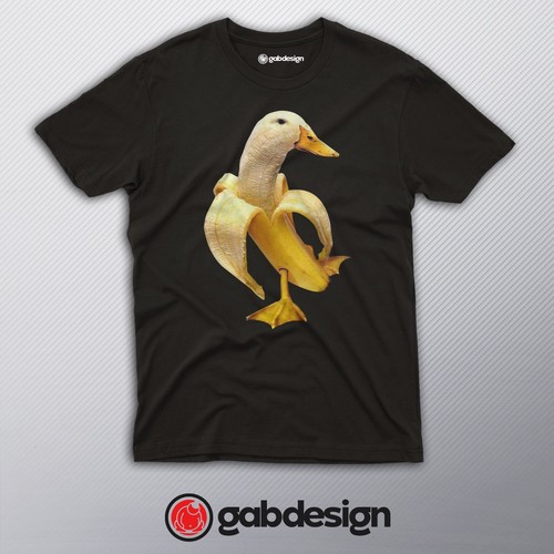Shirt nera banana duck - nera,