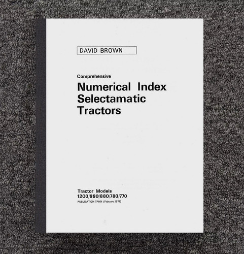 Manuale ricambi trattore