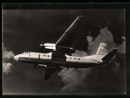 Cartolina aereo turbopop 24 - turbopop, an-24