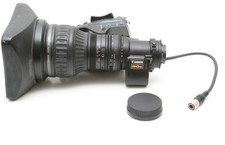 Obiettivo Canon HJ21eX7.8B IRSD HD 2/3” eHDxs con prolunga 2X, ottica pulita, funzionante!