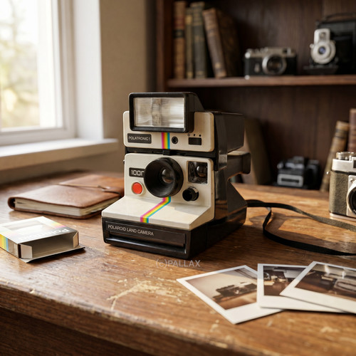 Polarois land camera - land,