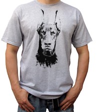 Doberman Pinscher head - t