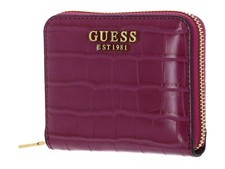GUESS borsa Laurel SLG Small Zip Around Wallet Boysenberry