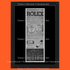 Anni '30  * Pubblicità Originale "Rolex Prince Imperial" Cornice