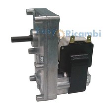 MOTORIDUTTORE STUFE A PELLET MELLOR T3 3 RPM ALBERO 9,5mm PACCO 32mm R. ORARIA