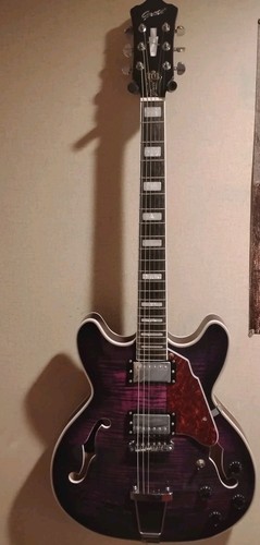 Grote purple flame top - purple, semi