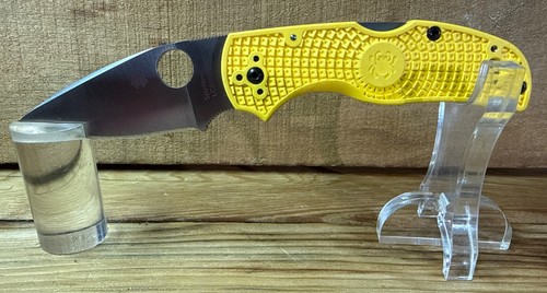 Spyderco native steel yellow - ,