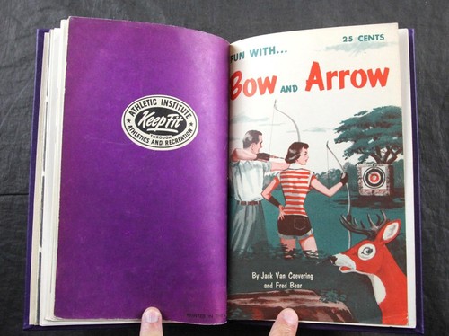 1953 archery pamphlets - 1953-62,