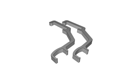 Supporto barra led profilo - supporto,