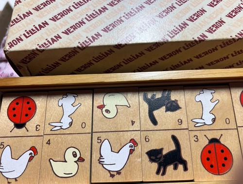 Set domino animali legno - animali,
