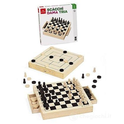Dal negro top - scacchi, dama