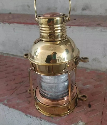 Lampada nautica ottone nave