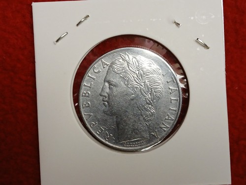 1955 italy 100 - r, lire