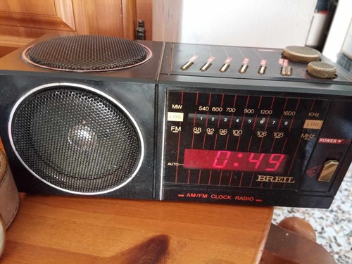 Radiosveglia vintage breil - radiosveglia,