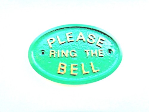 Please ring the bell - please, casa