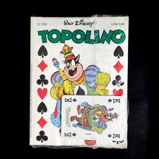 TOPOLINO LIBRETTO 1953 Blisterato - Mazzo Carte e Catalogo Gig. Leggi Descriz