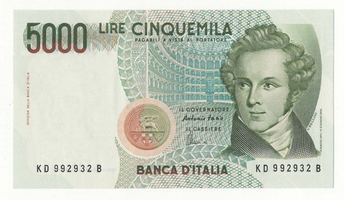 5000 lire bellini - lire, 4
