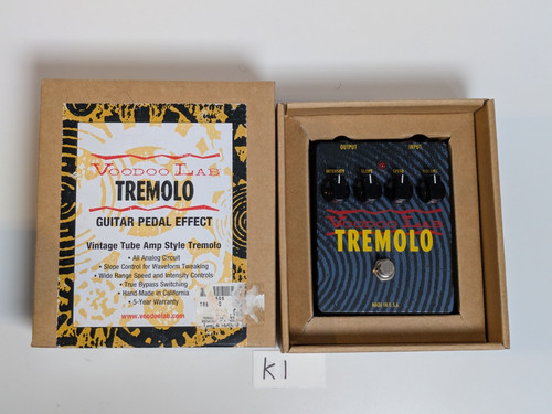 Voodoo lab tremolo pedal - pedal, with