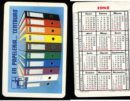 X1540a calendario fournier - x1540a-calendario, en