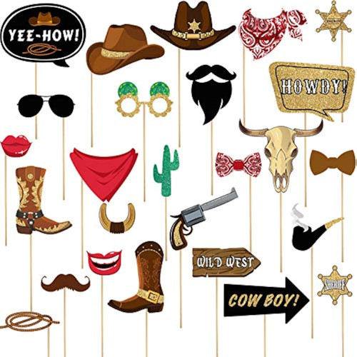 Pezzi western photo booth - western,