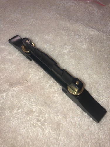 Ponte chitarra archtop ebano - ponte,