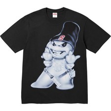 T-shirt Supreme Snowman nera