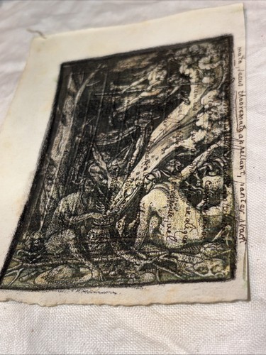 Antica stampa del - del, 1700