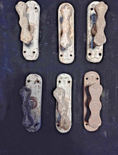 6 Maniglie vintage a cremonese per finestre