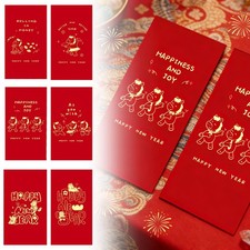 Busta rossa a tema anno