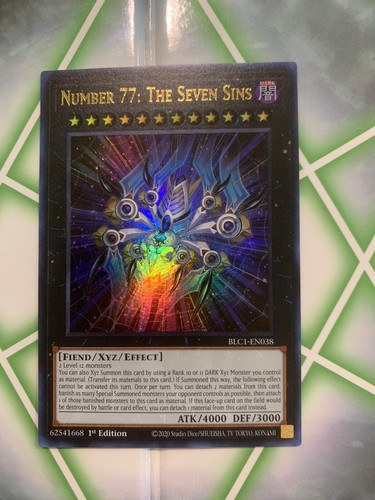 Tcg numero 77 i - numero, 77:
