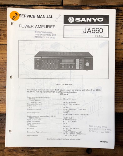 Sanyo ja660 660 - ja660, ja-660