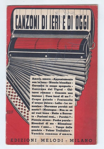 Spartiti canzoni ieri di - di,