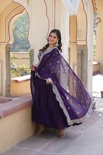 Abito Salwar Designer Kameez Indiano Pronto All'Uso Etnico Bollywood Matrimonio