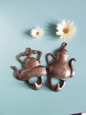 2 appendini vintage ottone