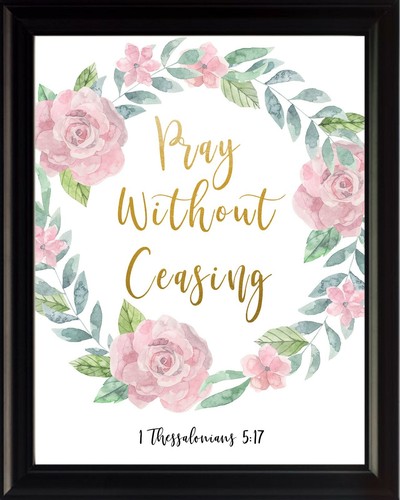 Tessalonicesi 17 pregate - 5:17,