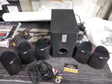 kit Surround home teather 5.1 GBC 5 satelliti 1 subwoofer amplificato 