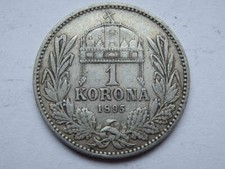 1 KORONA 1895 KB MONETA coin