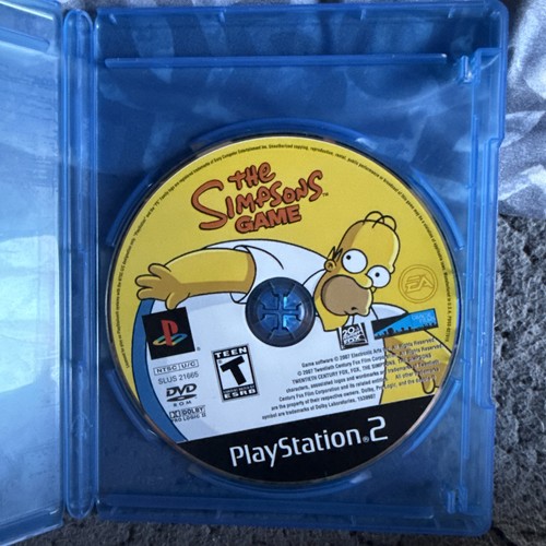 Gioco simpson playstation - gioco, (playstation