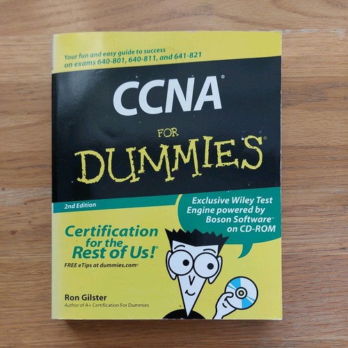 Ccna for dummies gilster - ccna,