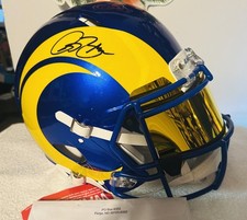 Casco Isaac Bruce firmato LA