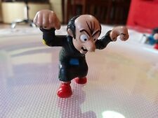 Gargamella 20418 che rincorre Schleich Smurf Schlumpf Puffi da collezione anni80