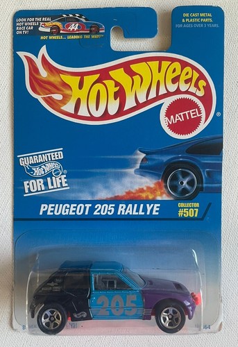 Hot wheels peugeot 205 rallye - peugeot,