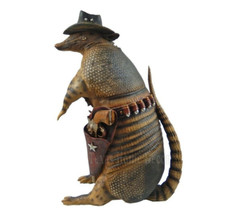 Large armadillo statue - statue, texas