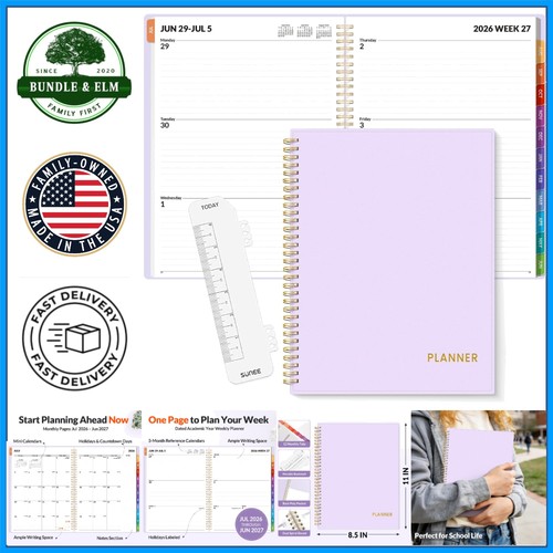 Planner rilegato spirale per - a,