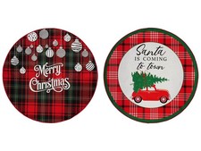 Tappeto Tondo Natalizio 100cm 113979 3228603