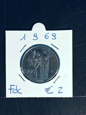 MONETA   REPUBBLICA ITALIANA  100 LIRE 1969 FIOR DI CONIO  TIPO GRANDE
