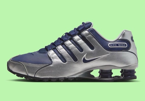 Nike shox metallic silver - nike,