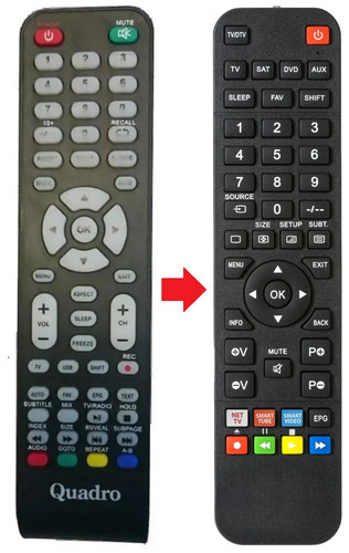 Telecomando adatto per